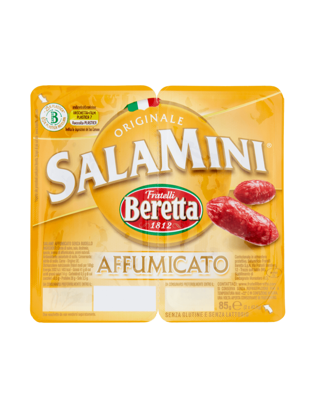 BERETTA SMOKED SALAMINI 85G